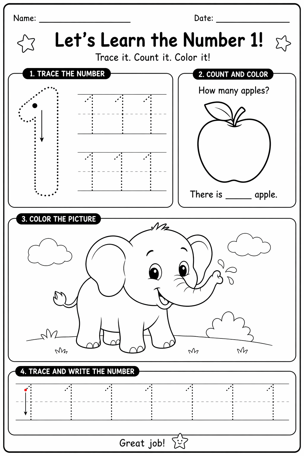 Numbers 1-10