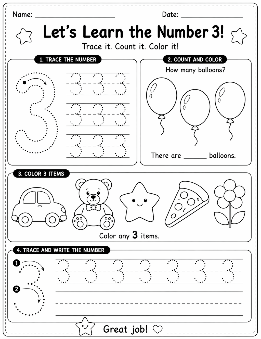 Numbers 1-10