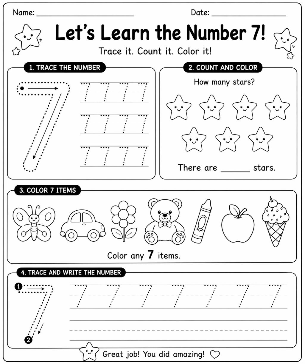 Numbers 1-10